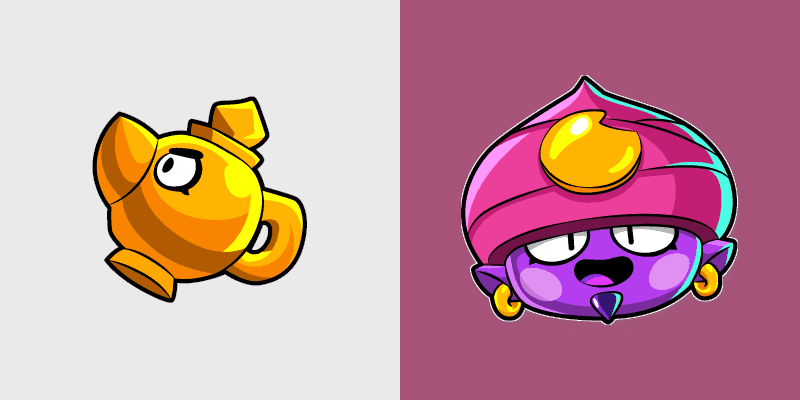 Cute Cursor Pack for Brawl Stars