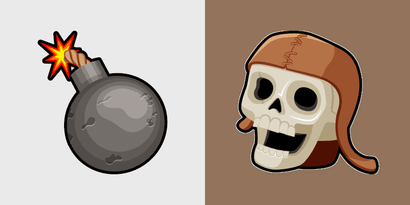 Custom Clash of Clans Mouse Cursor Pack