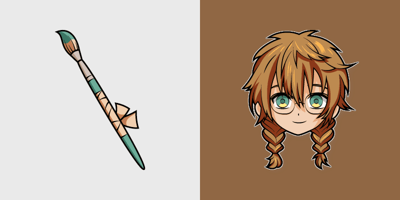 Cute Cursor Pack - Art Lover's Inspiration