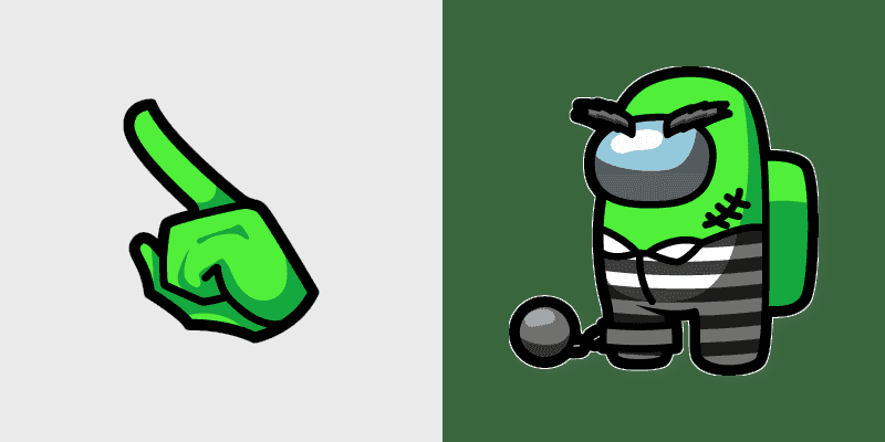 Among Us Cute Mouse Cursor Pack