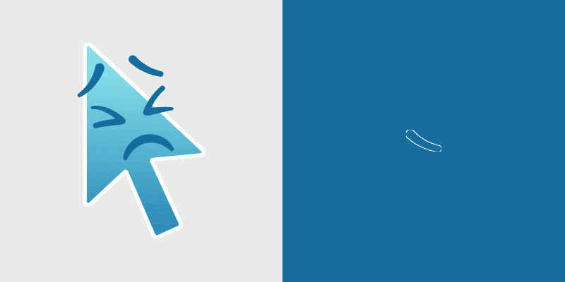 Cute Cursor Pack - Persevering Face