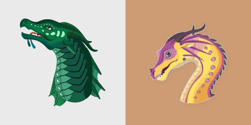 Dragon Cursor Pack: Turtle & Kinkajou