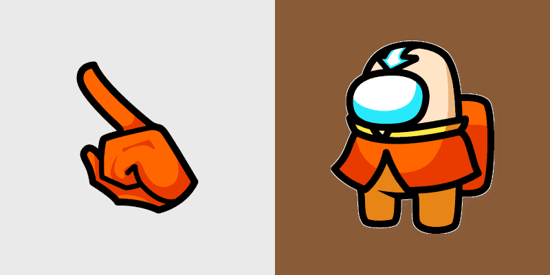 Avatar Aang Custom Cursor Pack