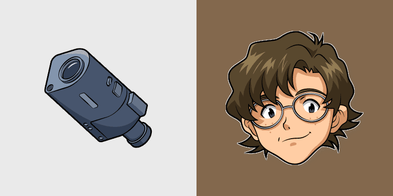 Cute Cursor Evangelion Kensuke Aida