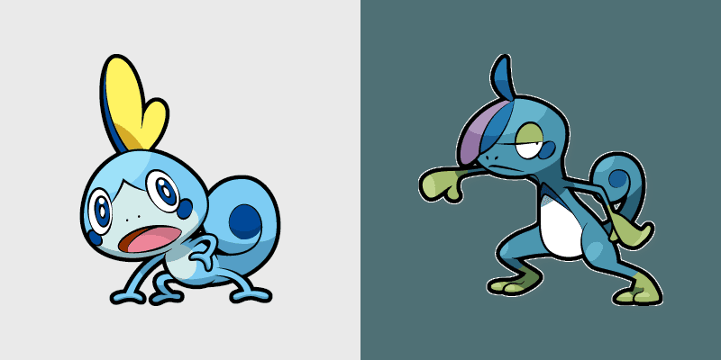 Cute Cursor Pack - Pokemon Sobble & Drizzile
