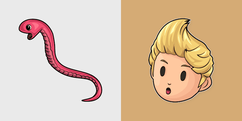 Custom Cursor: Lucas and Rope Snake