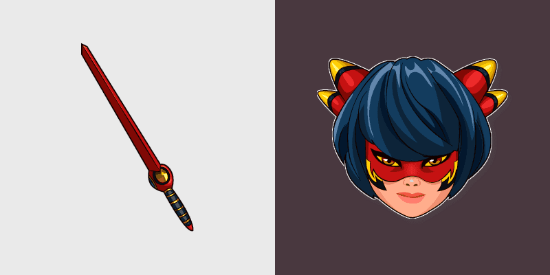Ladybug Ryuko Cute Mouse Cursor Pack