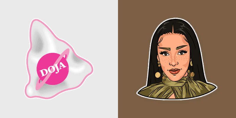 Cute Cursor Pack Doja Cat