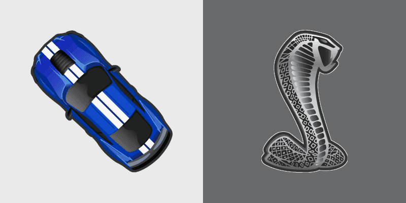 Shelby Mustang GT500 Custom Cursor Pack