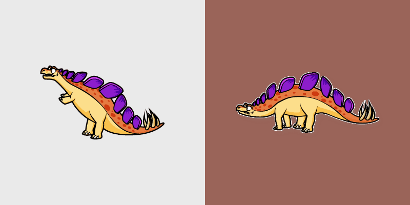 Custom Cursor Stegosaurus Pack