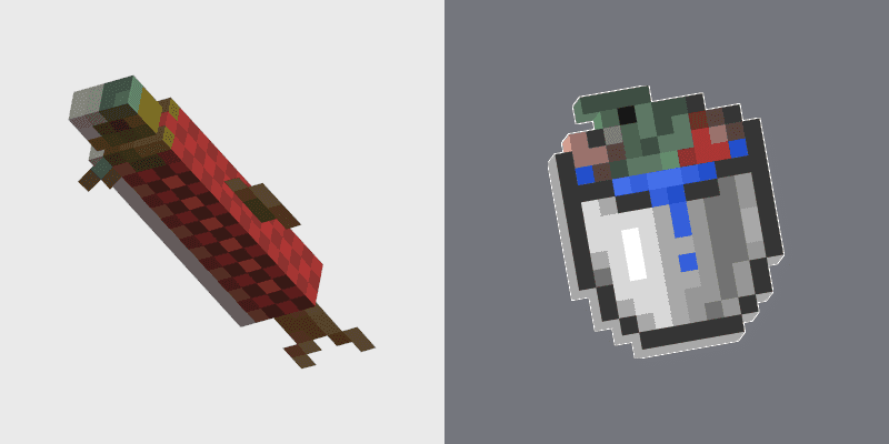Custom Cursor Minecraft Bucket Pack