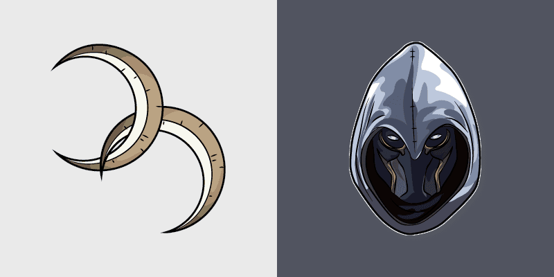 Moon Knight Crescent Darts Custom Cursor