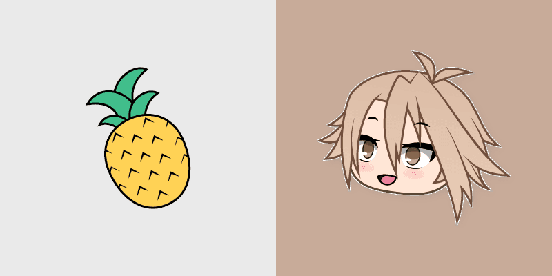 Custom Cursor Pack - Sandy & Pineapple Theme
