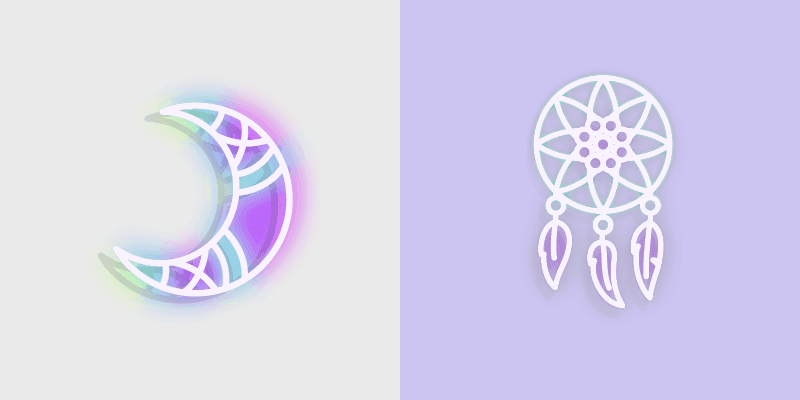 Neon Mouse Cursor Pack