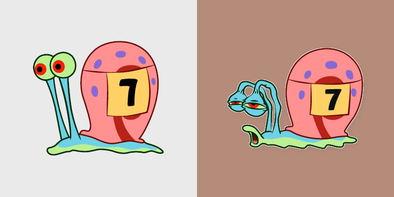 Custom Cursor - SpongeBob's Snail Race Competitor