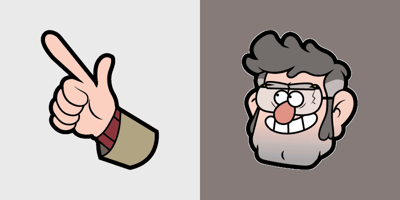 Custom Cursor Deluxe Pack - Gravity Falls Edition