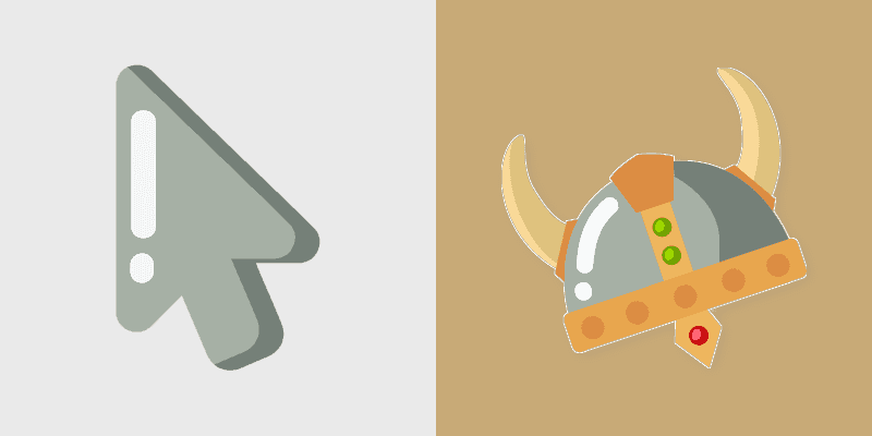 Viking Warrior Cursor Pack
