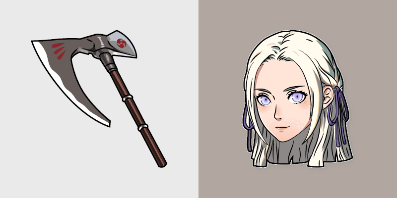 Custom Cursor Edelgard and Axe Fire Emblem Pack