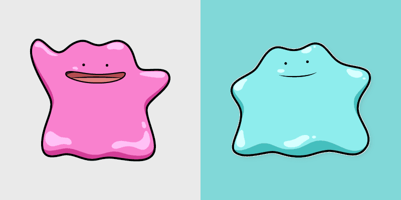 Cute Cursor Pack - Pokemon Ditto