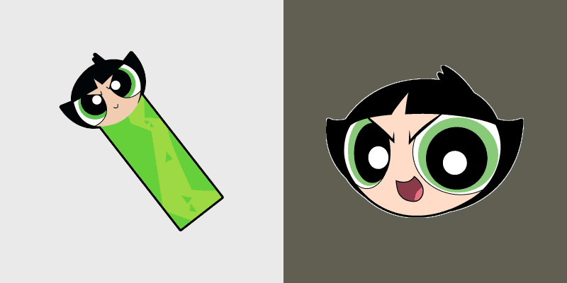 Custom Cursor Pack - Powerpuff Girls Z Buttercup