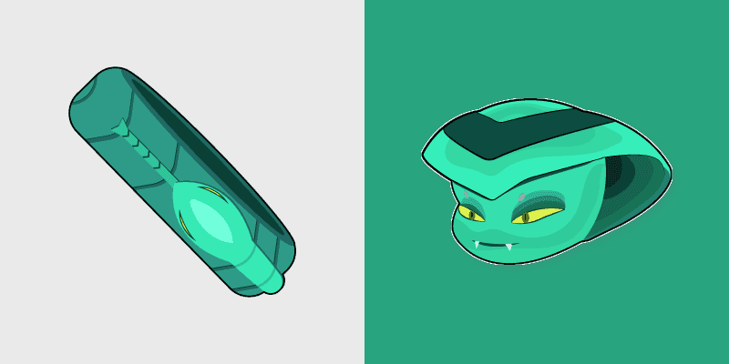 Ladybug & Snake Cute Cursor Pack