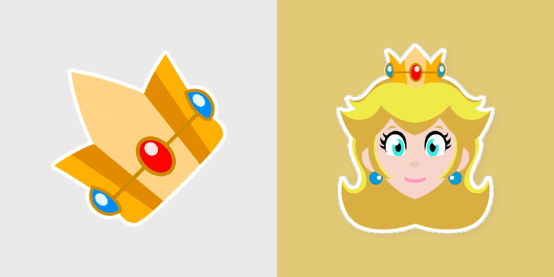 Cute Cursor Pack - Princess Peach Edition