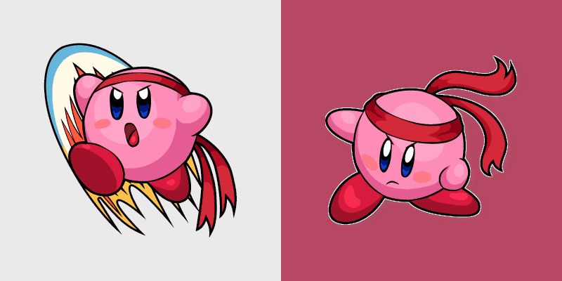Cute Cursor Pack - Kirby Fighter