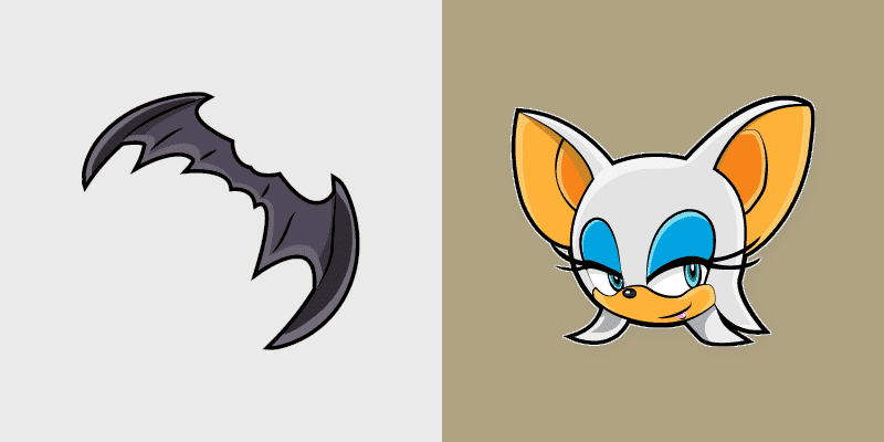 Custom Cursor Rouge - Sonic Series Inspired