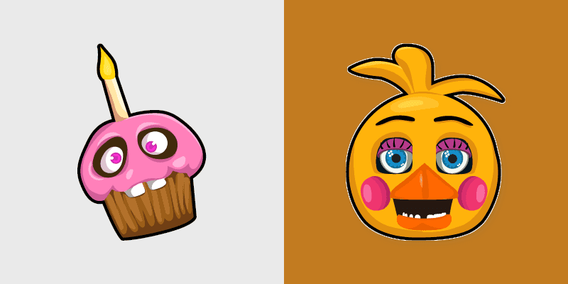 Custom Cursor Pack - Five Nights at Freddy's Chica
