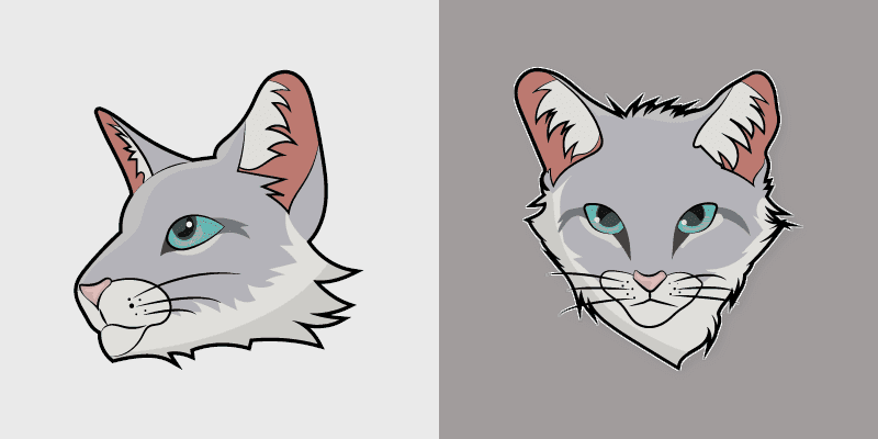 Custom Cursor - Bristlefrost from Warrior Cats