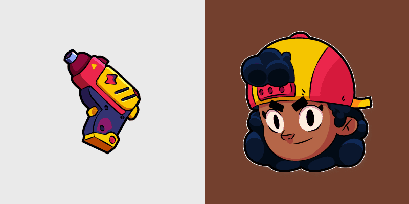 Meg - Custom Cursor Pack for Brawl Stars
