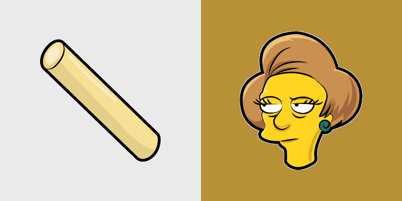 The Simpsons Edna Krabappel Mouse Cursor Pack
