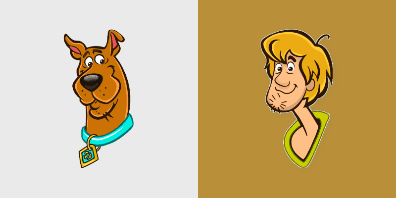 Cute Cursor Pack: Scooby-Doo & Shaggy