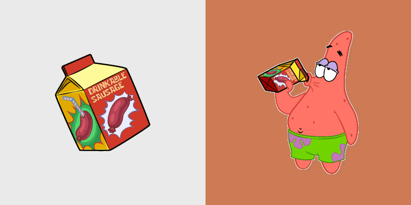 Patrick's SpongeBob Cute Cursor Pack