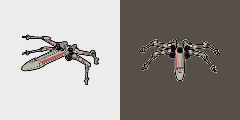 Cute Cursor Pack: Star Wars X-Wing