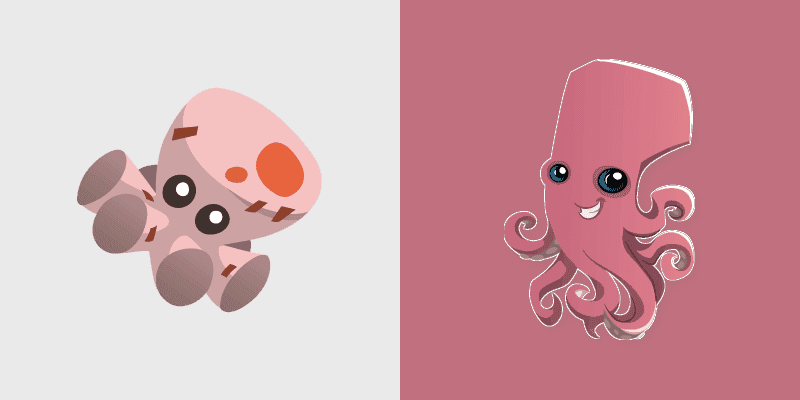 Cute Cursor Octopus Pack