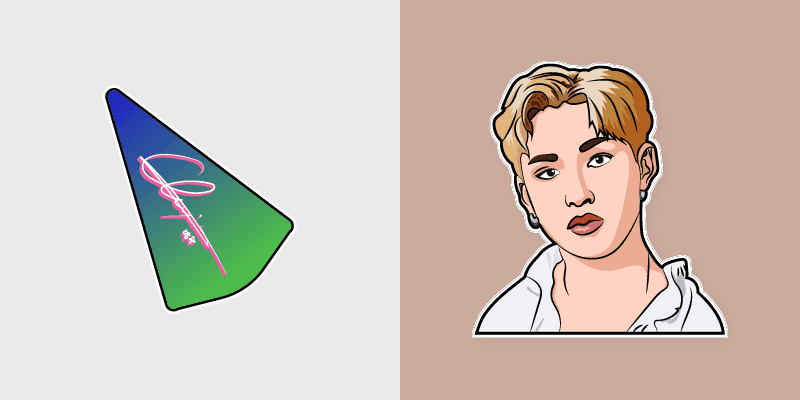 Stray Kids Bang Chan Cute Cursor Pack