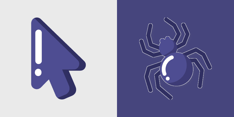 Cute Cursor Pack - Spider Delight