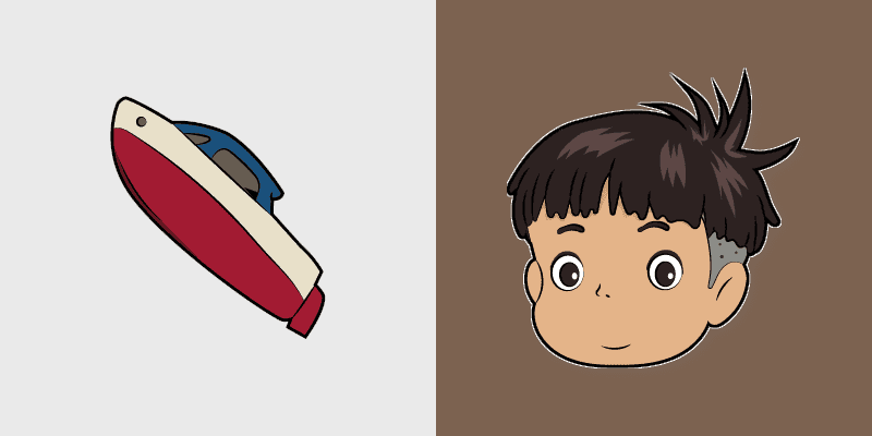 Ponyo Cute Mouse Cursor Pack