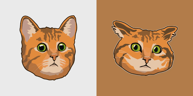 Red Cat Cute Custom Cursor Pack