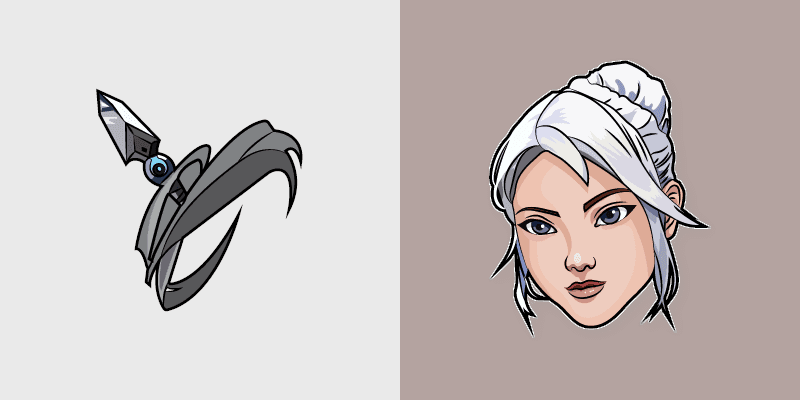 Valorant Jett Cute Cursor Pack