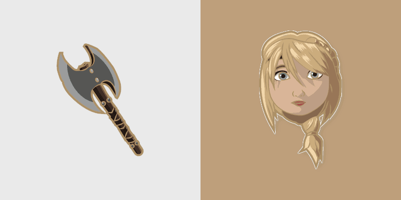Custom Astrid Hofferson Cursor Pack