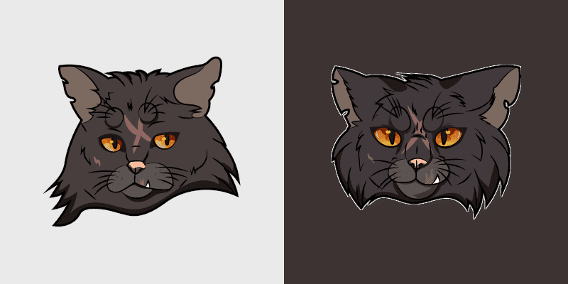 Yellowfang's Warrior Cats Custom Cursor