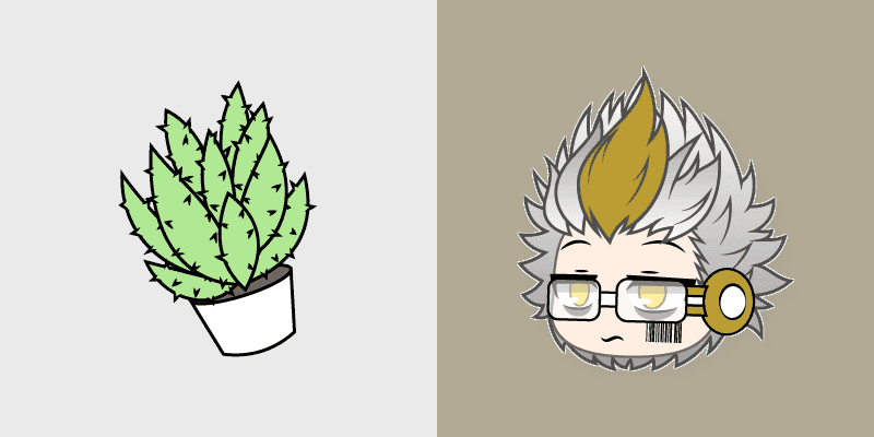 Cute Cursor Pack - Xenos & Spiky Cactus