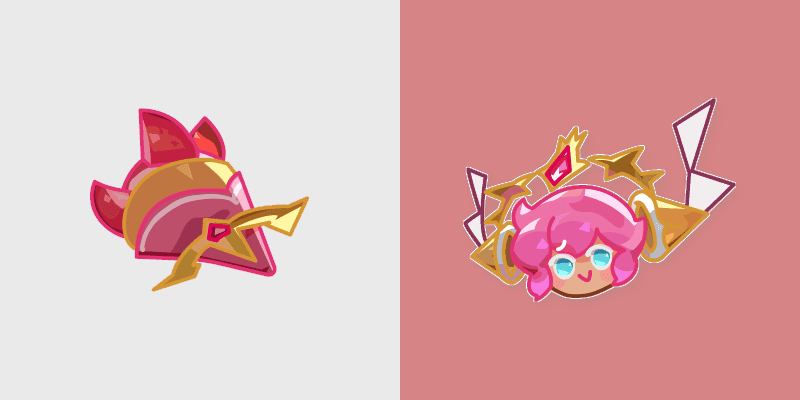 Cute Cursor Pack: Strawberry Crepe Delight