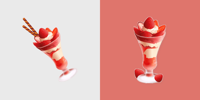 Strawberry Delight Custom Cursor