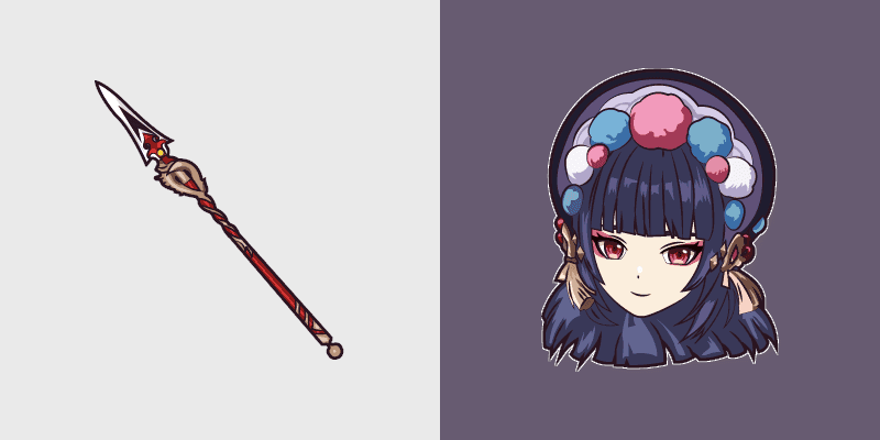 Custom Cursor Pack for Genshin Impact: Yun Jin and Dragon's Bane