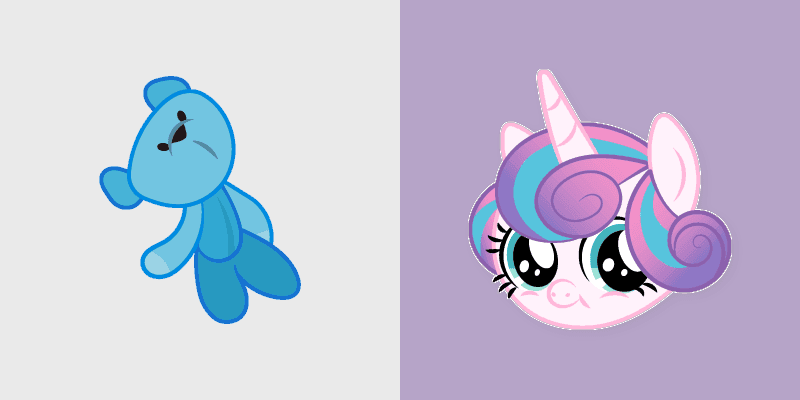 Flurry Heart Cute Cursor Pack
