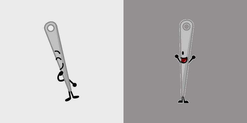 Custom Cursor Pack - BFDI Needle