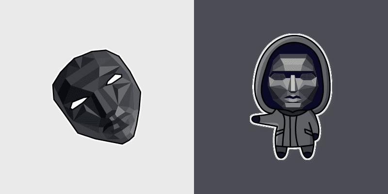 Cute Cursor - Squid Game Front Man